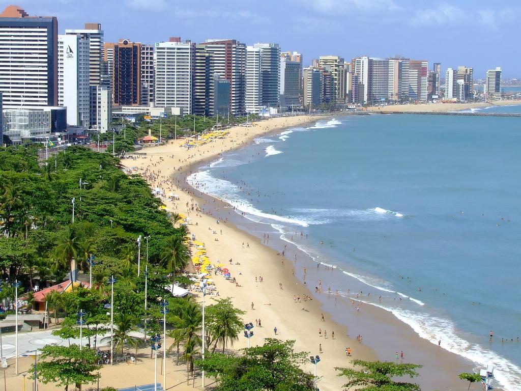 פורטאלזה Ideal Praia Hotel מראה חיצוני תמונה